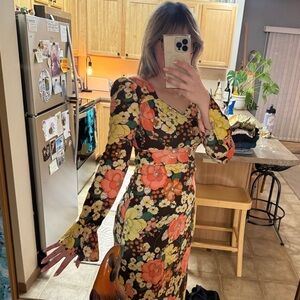 Handmade 70s Vintage Dress